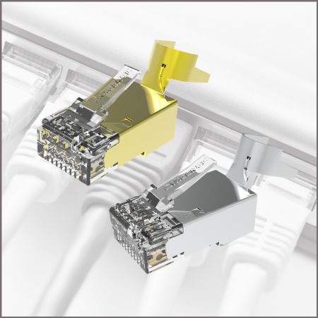 CRX Share: Overzicht van RJ45-connector met kabelklem